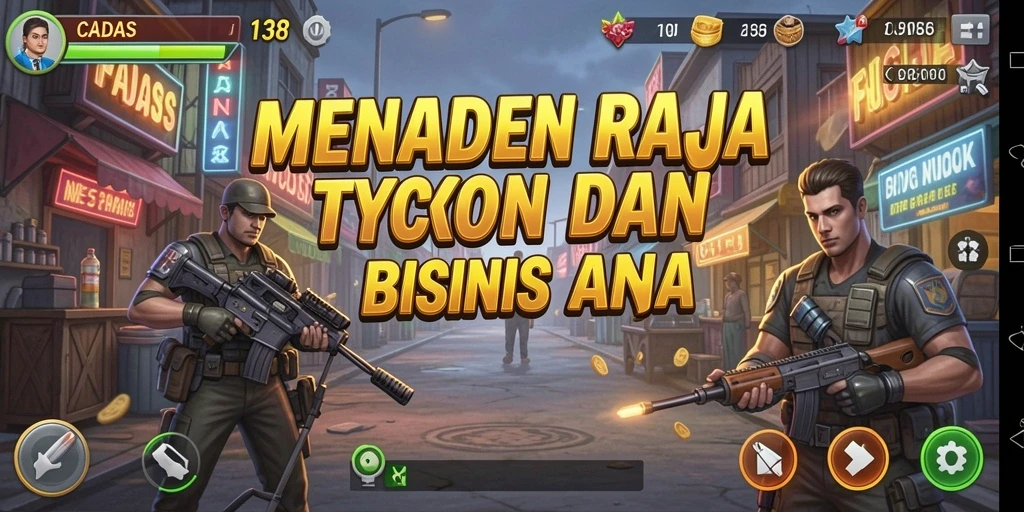 Tampilan gameplay seru dalam pengelolaan bisnis Tycoon