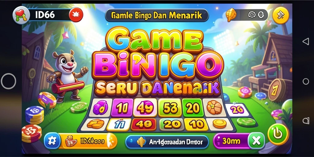 Tampilan gameplay menarik dari ID66 yang penuh keseruan Bingo.
