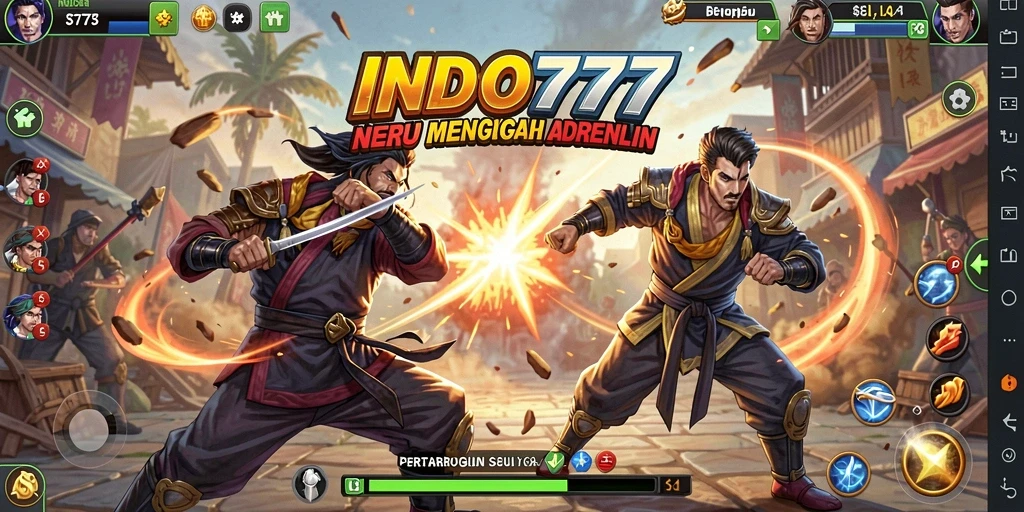 Tampilkan aksi pertarungan seru dari INDO777 yang penuh dengan keahlian.
