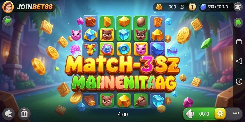 Gameplay seru JOINBET88 dengan grafis warna-warni.