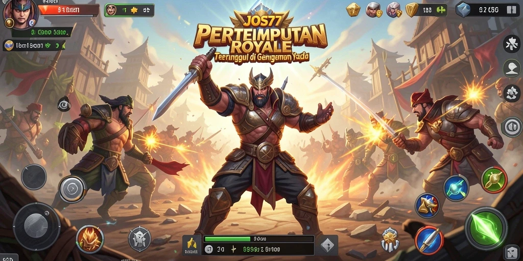 Gameplay seru di JOS77 dengan pertempuran intens dan grafik menakjubkan.