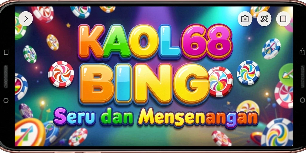 Tampilan gameplay Bingo yang seru dan interaktif di KAOL68.