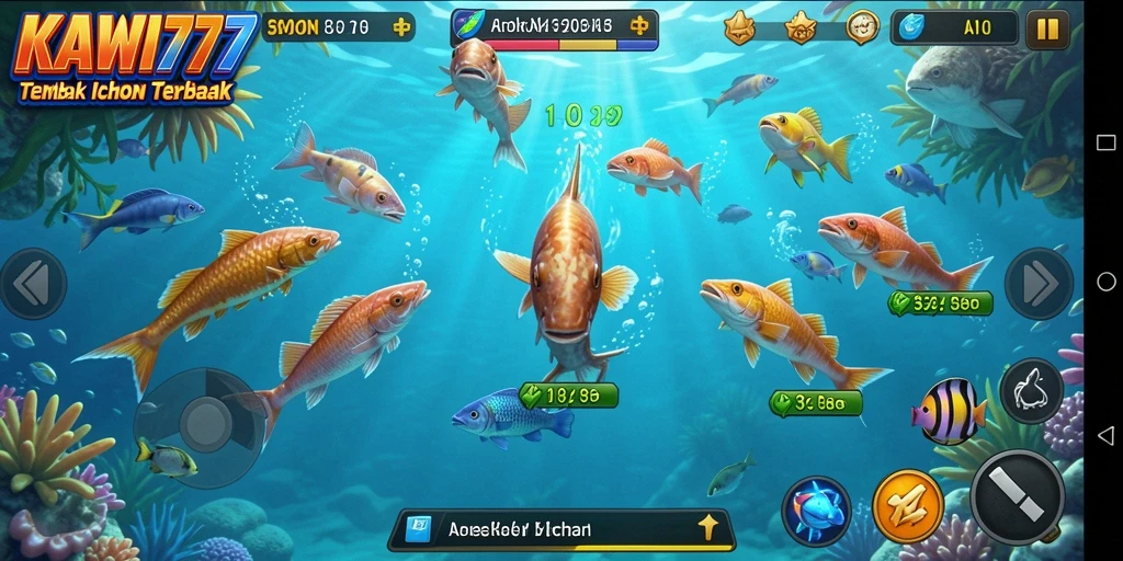 Tampilan menarik dari gameplay KAWI777 yang seru.