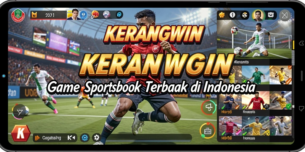 Tangkapan layar KERANGWIN menunjukkan antarmuka taruhan yang menarik dan interaktif.