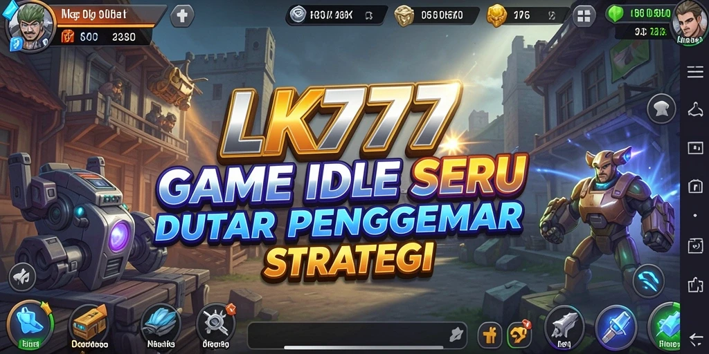 Screenshot gameplay LK777 menunjukkan karakter beraksi dalam dunia Idle yang menarik.