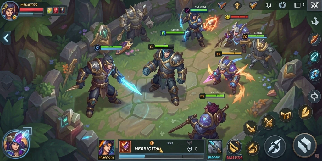 Gameplay mendebarkan di MERAHTOTO dengan aksi seru MOBA.