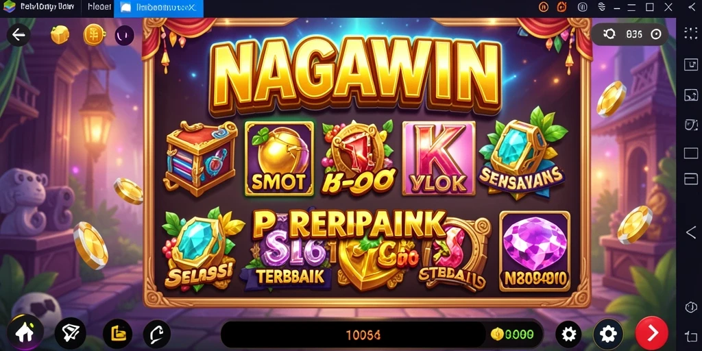 Gameplay seru NAGAWIN dengan slot yang menarik dan grafis menawan.