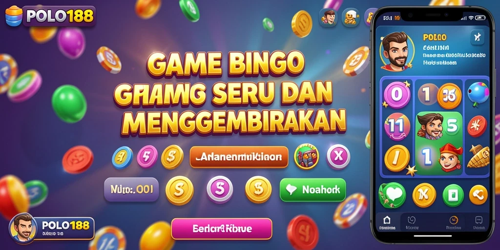 Tampilan gameplay seru di POLO188 dengan tema Bingo menarik.