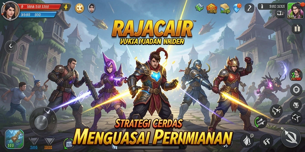 Tampilan gameplay RAJACAIR yang menegangkan dan penuh strategi.