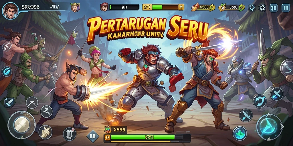 Tangkap momen pertarungan seru dalam SR996.
