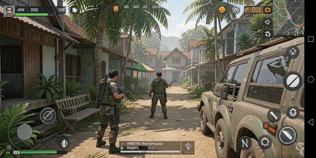 Tampilan gameplay WIN199 yang menawan dengan desain yang realistis.
