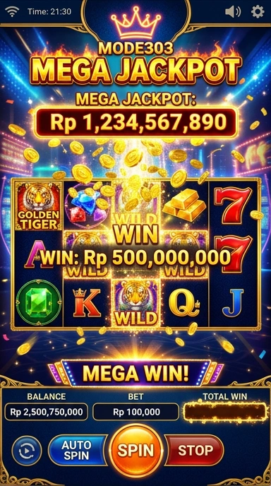 Screenshot fitur pembaruan aplikasi mode303 yang terbaru.
